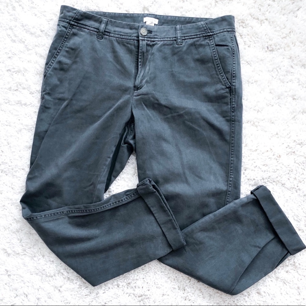 J. CREW Grey Chino Pants